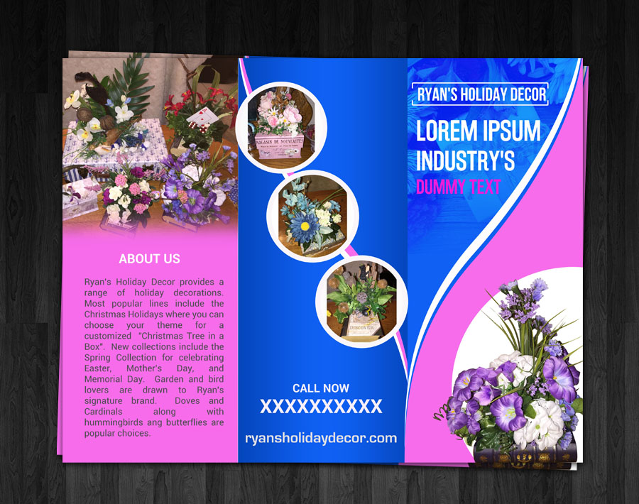 Flyer Design by debdesign for Ryan HOliday Decor | Design #6451055