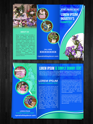 Flyer Design by debdesign for Ryan HOliday Decor | Design: #6468480
