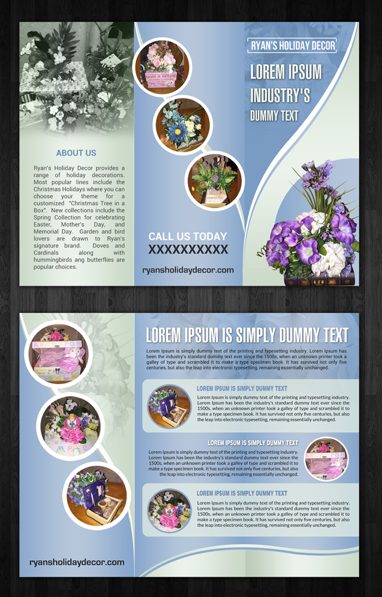 Flyer Design by debdesign for Ryan HOliday Decor | Design #6522586