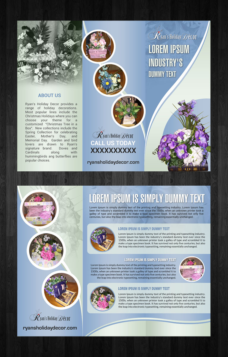 Flyer-Design von debdesign für Ryan HOliday Decor | Design #6630499