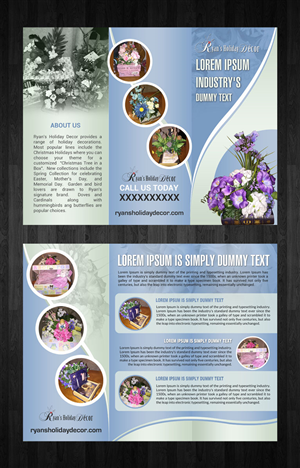 Flyer Design by debdesign for Ryan HOliday Decor | Design: #6630499