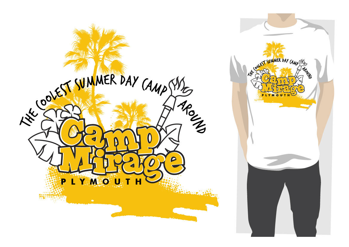 T-shirt Design by ReigeDesign for Camp Mirage | Design #1720338