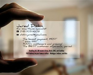 Business Card Design by Riz'