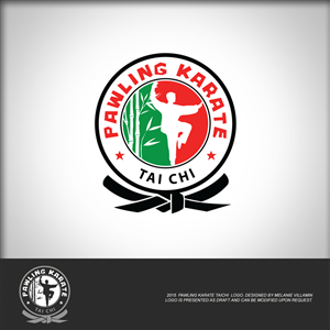 Logo Design by mvillamin for Pawling Karate, LLC | Design #6426403