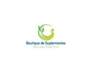 Boutique de Suplementos (below and small - Nutrição Esportiva) | Logo Design by GreenLamp