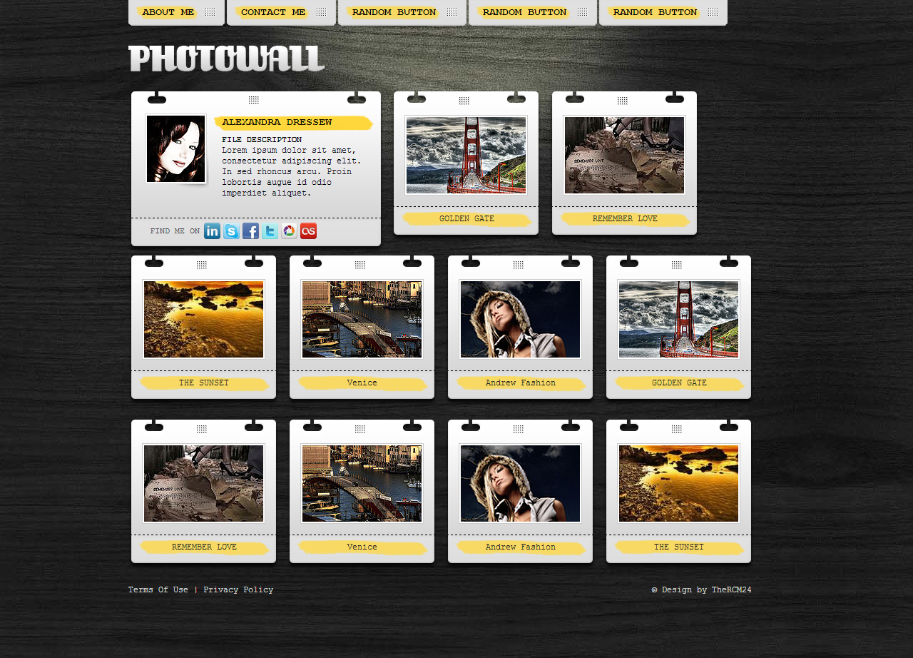Web Design by Rosc for Flash Flood Photography | Design #1706119