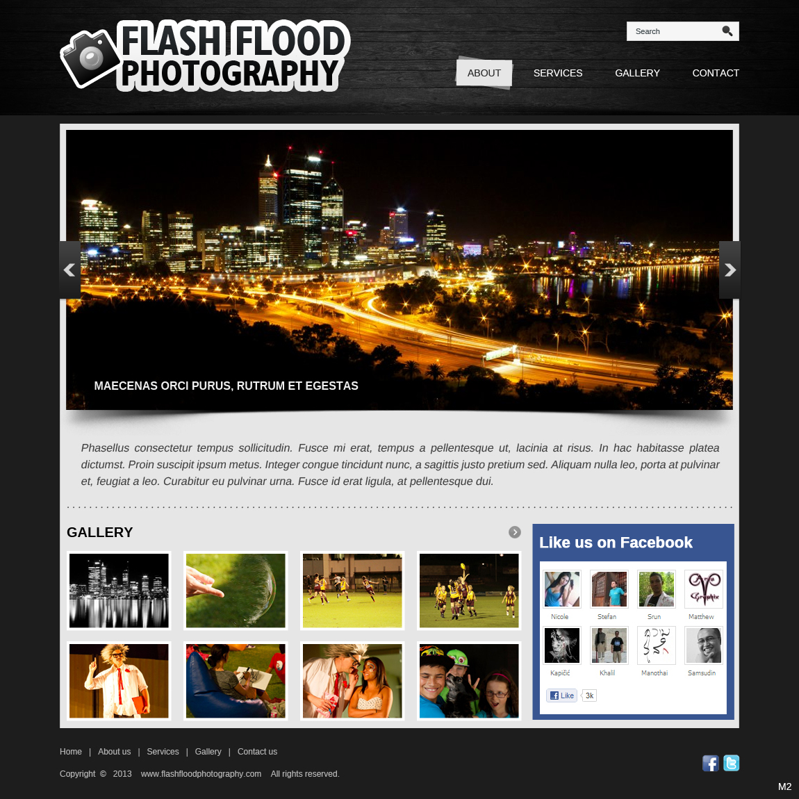 Web-Design von pb für Flash Flood Photography | Design #1697565