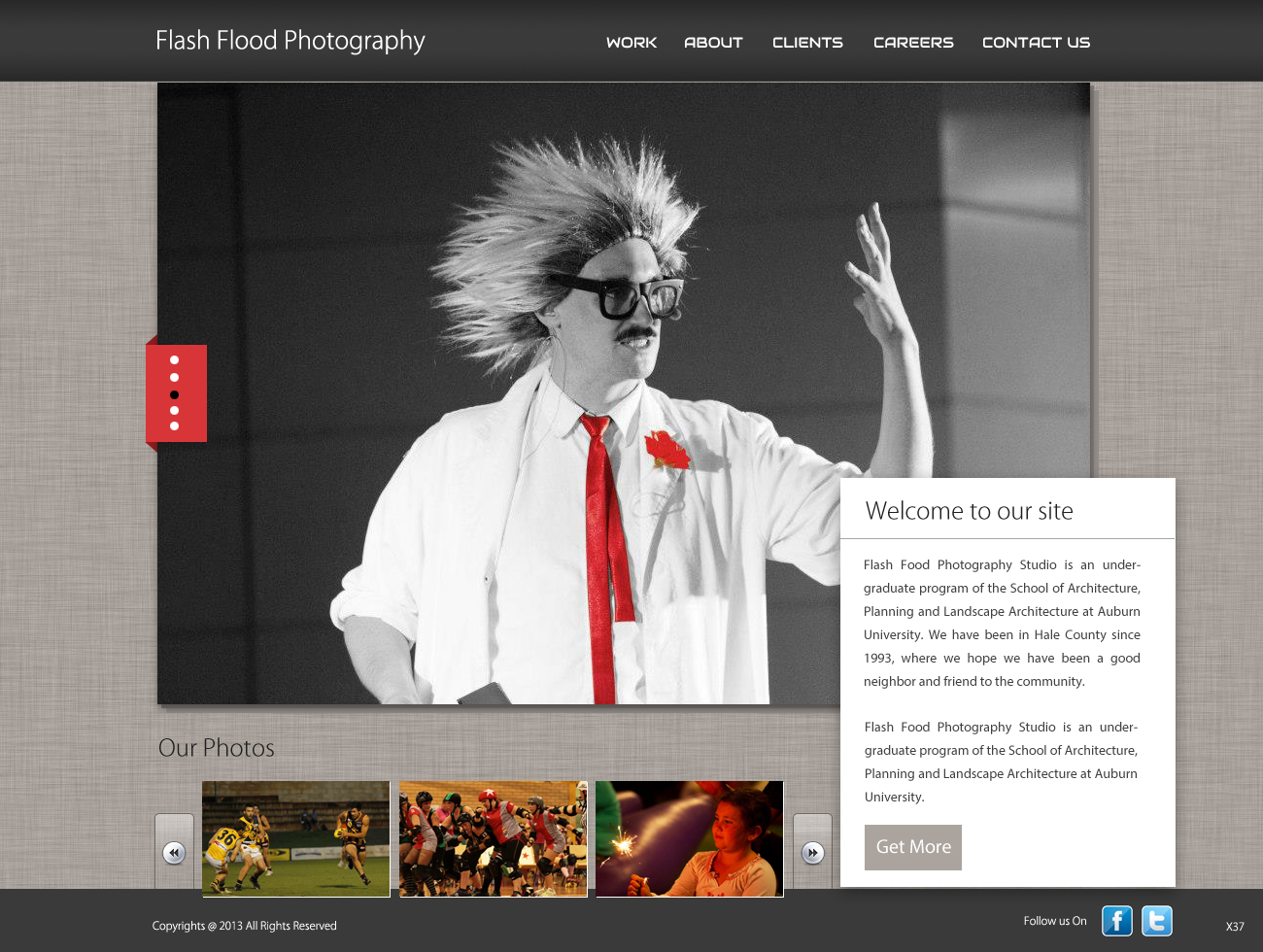 Web-Design von pb für Flash Flood Photography | Design #1698275