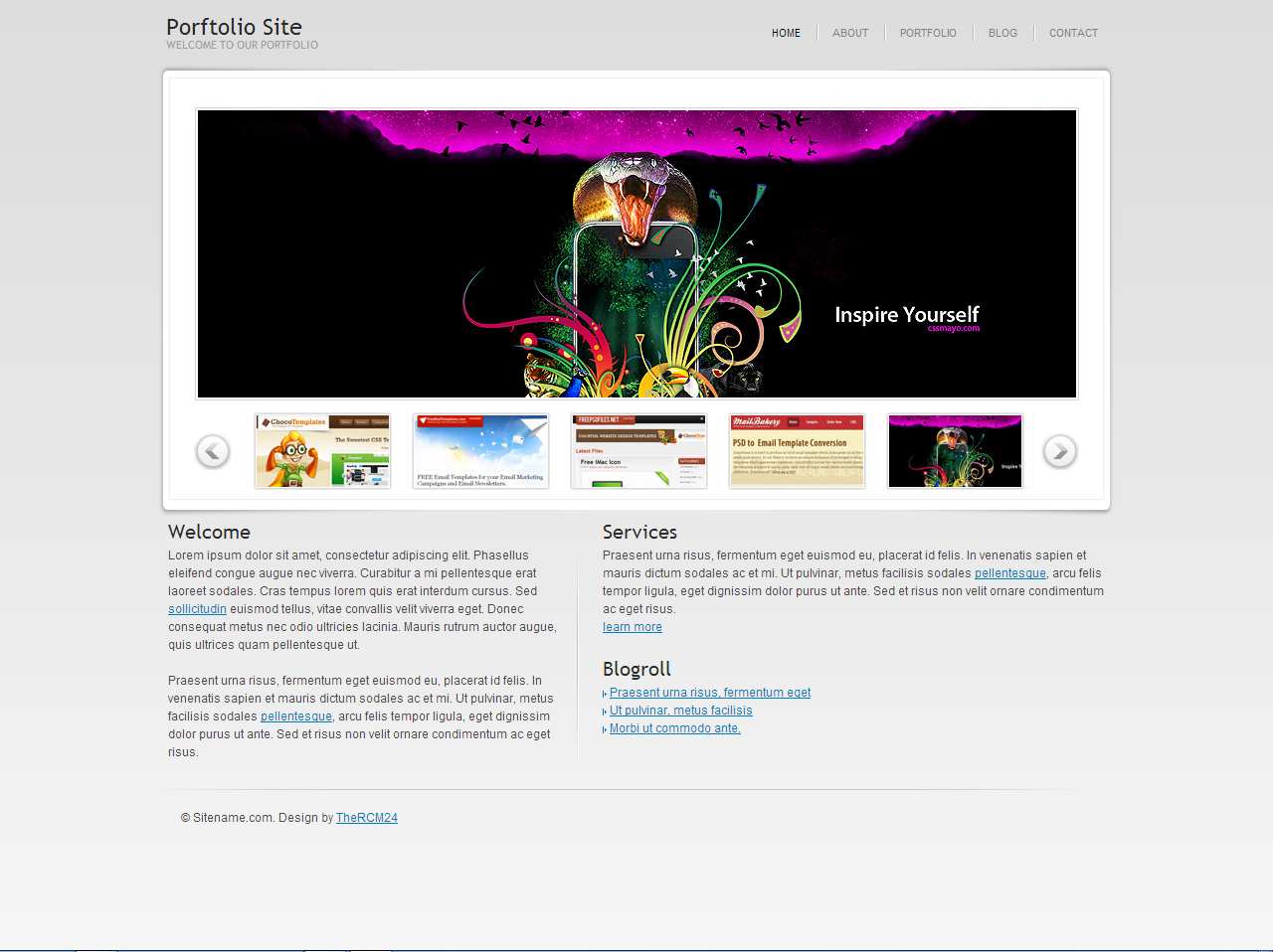 Diseño Web por TheRCM24 para Flash Flood Photography | Diseño #1706110