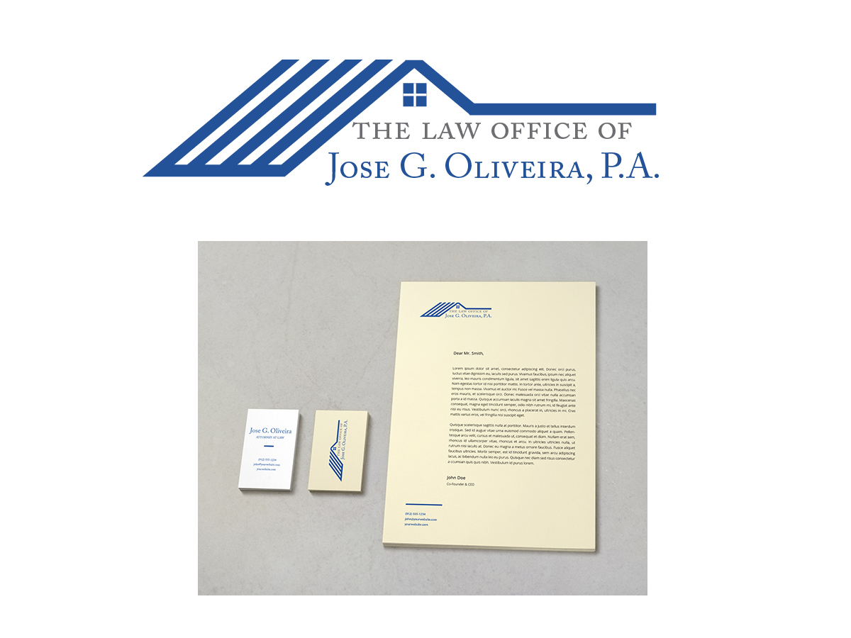 Logo Design by LFN Design for The Law Office of Jose G. Oliveira | Design #6442952