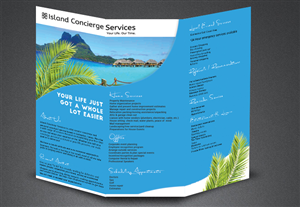 Flyer Design by Elmar for Island Concierge Services, LLC | Design: #6437973
