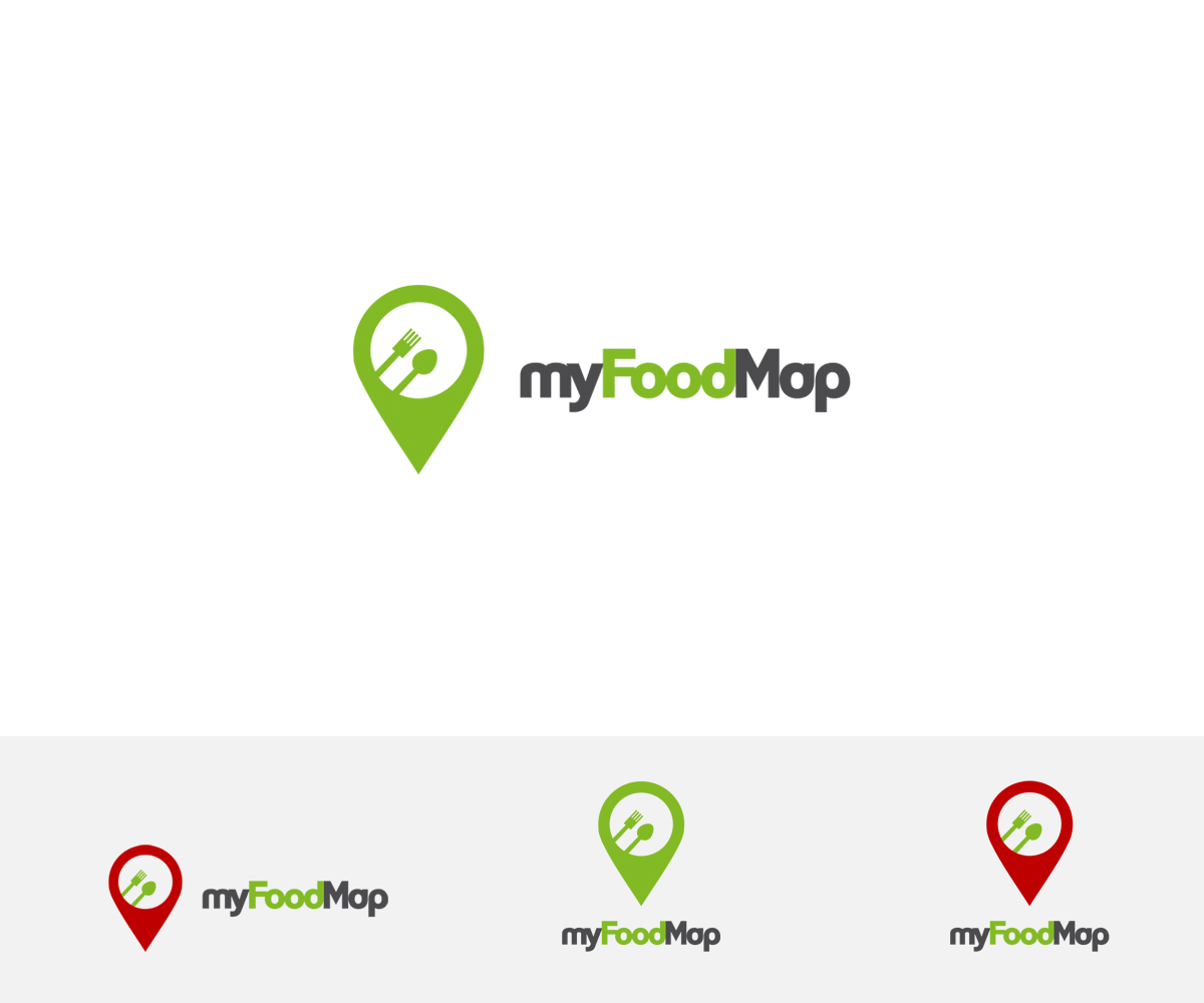Logo Design by yani hidayat for myFoodMap UG | Design #6433246