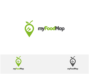 Diseño de Logo por yani hidayat para myFoodMap UG | Diseño: #6433313
