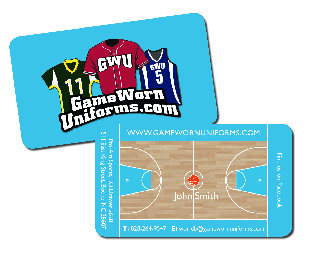 Business Card Design by Anna Shenassa for Pro-Am Sports | Design #6491544