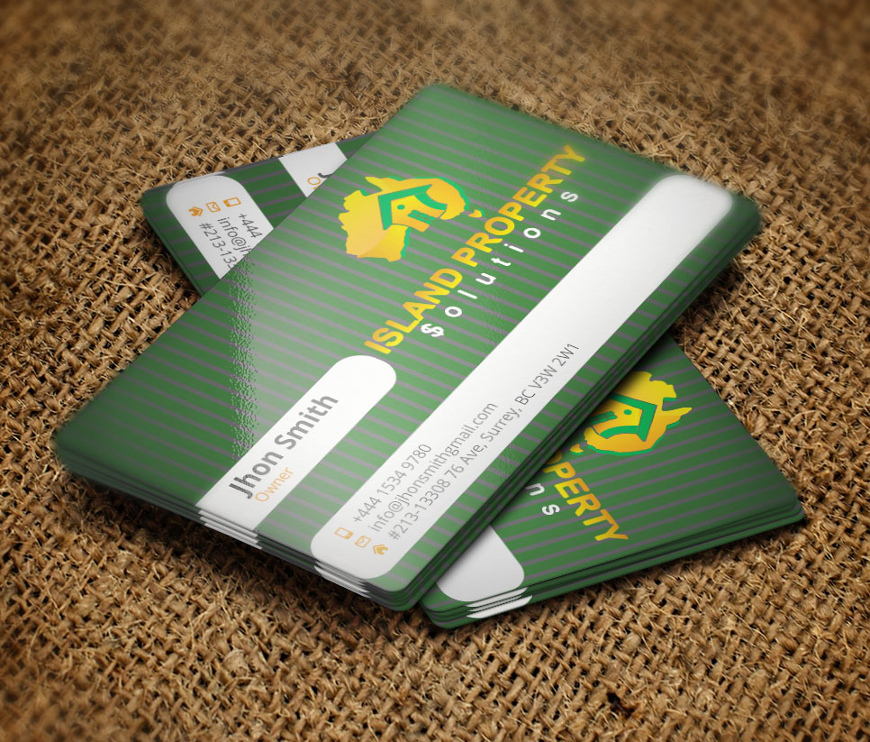 Design de Carte de Visite par Verified artistry (Design garden) pour Island Property Solutions | Design #6502764