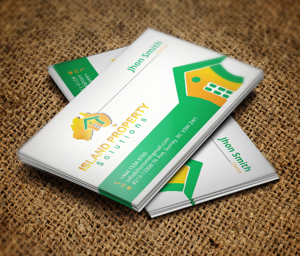 Business Card Design by Verified artistry (Design garden) for Island Property Solutions | Design #6509162