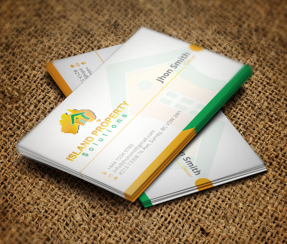 Business Card Design by Verified artistry (Design garden) for Island Property Solutions | Design #6509212