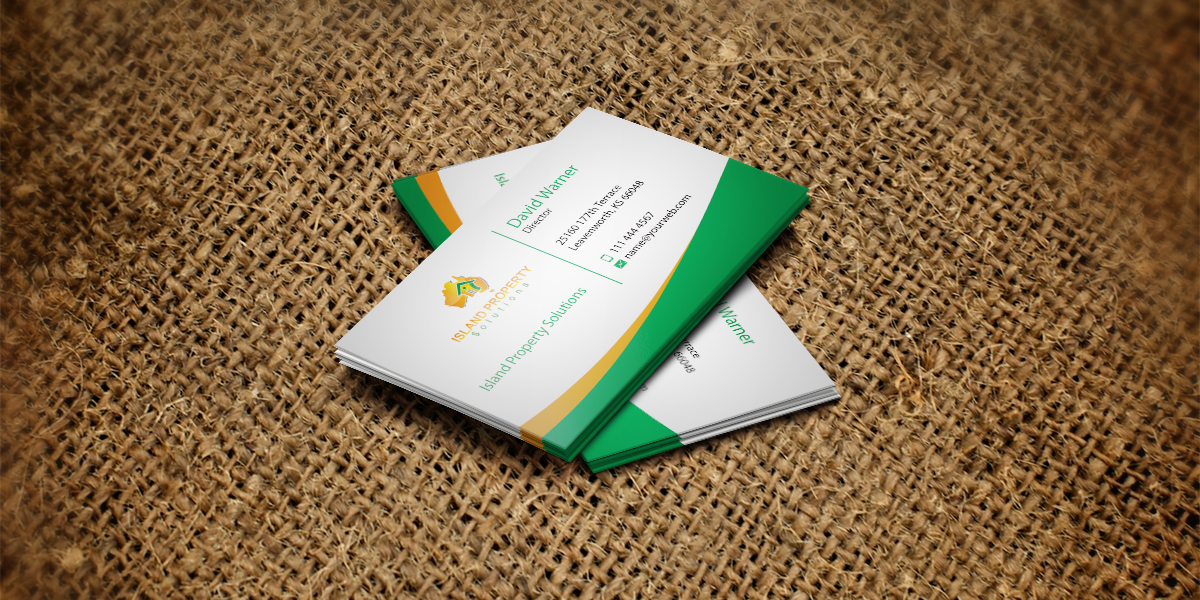 Business Card Design by AFHUN for Island Property Solutions | Design #6472542