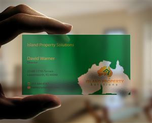 Visitenkarten-Design von AFHUN für Island Property Solutions | Design: #6472566