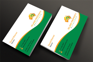 Visitenkarten-Design von AFHUN für Island Property Solutions | Design: #6487025