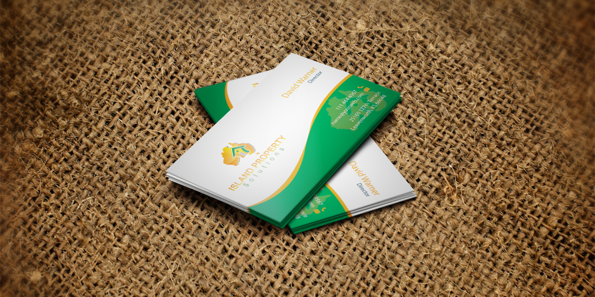 Diseño de Tarjeta de Presentación por AFHUN para Island Property Solutions | Diseño #6502249