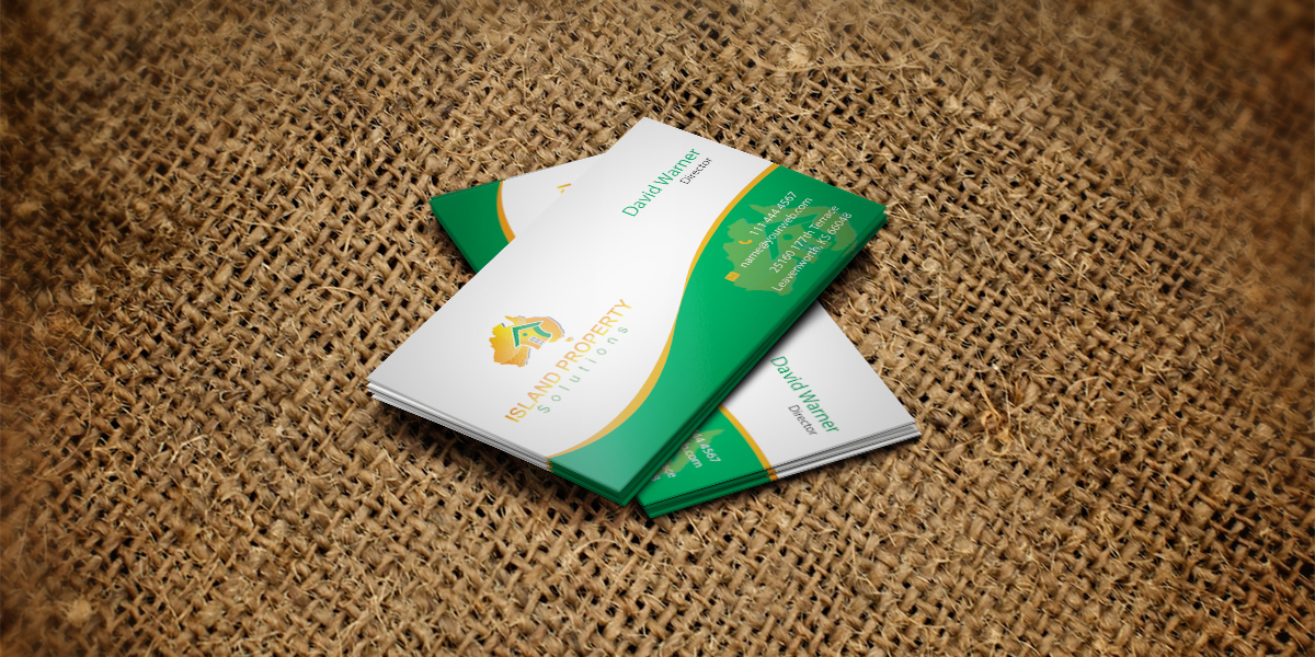 Visitenkarten-Design von AFHUN für Island Property Solutions | Design #6508916
