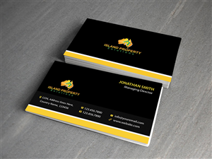 Business Card Design by Creations Box 2015 for Island Property Solutions | Design: #6464705