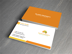 Business Card Design by Creations Box 2015 for Island Property Solutions | Design: #6464706