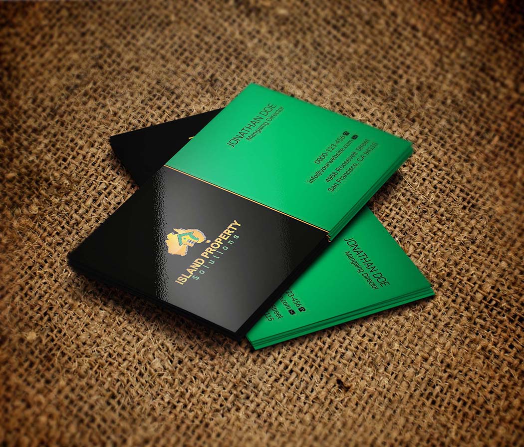 Diseño de Tarjeta de Presentación por zillurrahman800 para Island Property Solutions | Diseño #6504053