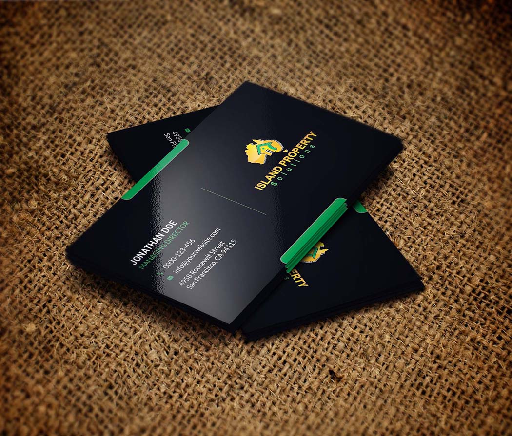 Business Card Design by zillurrahman800 for Island Property Solutions | Design #6504066