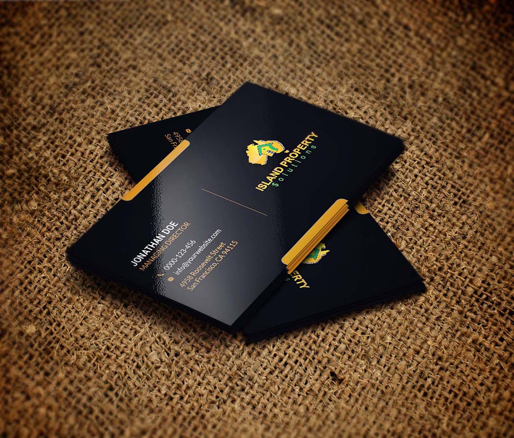 Diseño de Tarjeta de Presentación por zillurrahman800 para Island Property Solutions | Diseño #6504076
