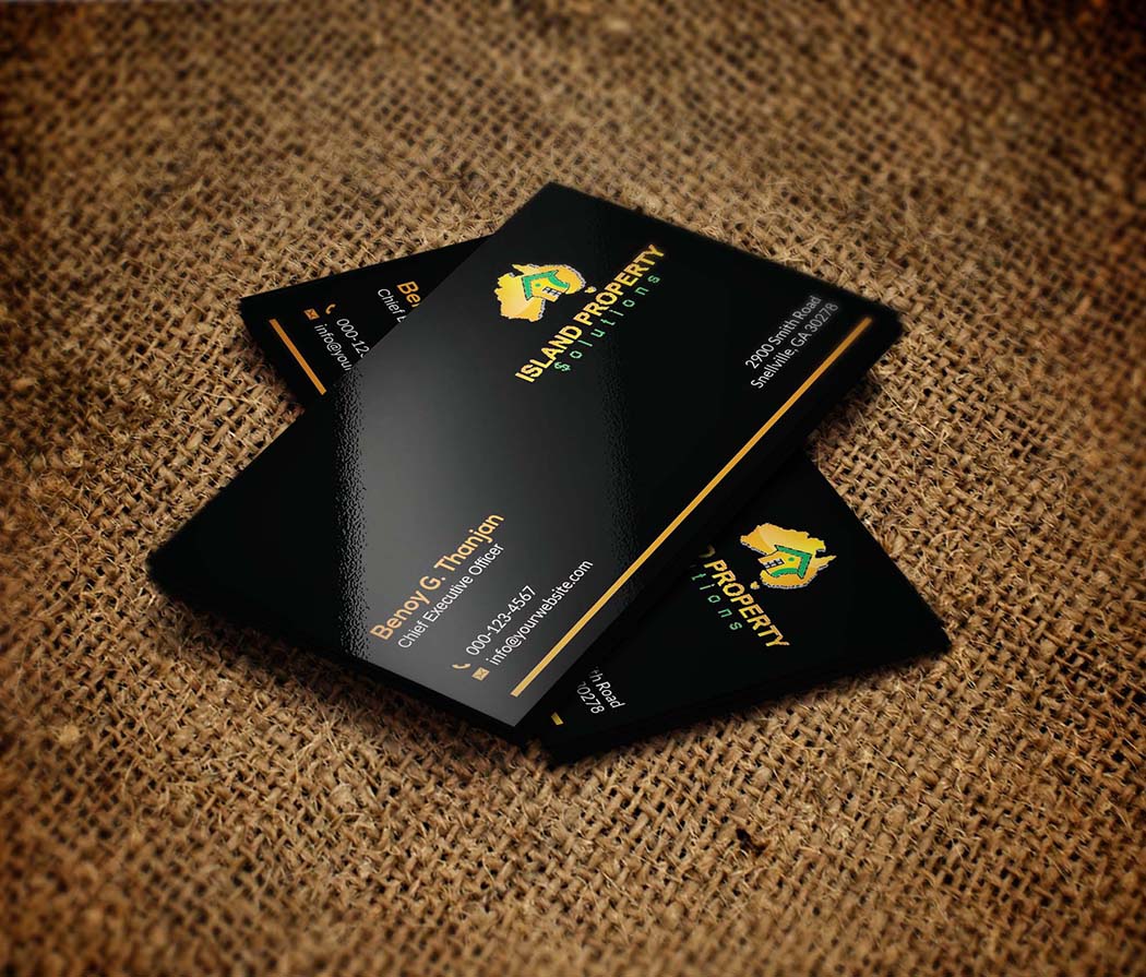 Design de Carte de Visite par zillurrahman800 pour Island Property Solutions | Design #6507108