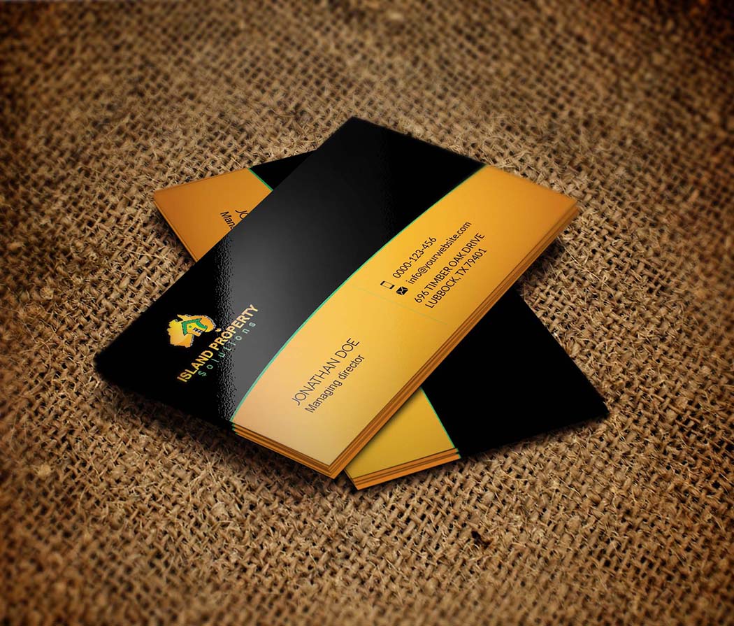 Design de Carte de Visite par zillurrahman800 pour Island Property Solutions | Design #6510900