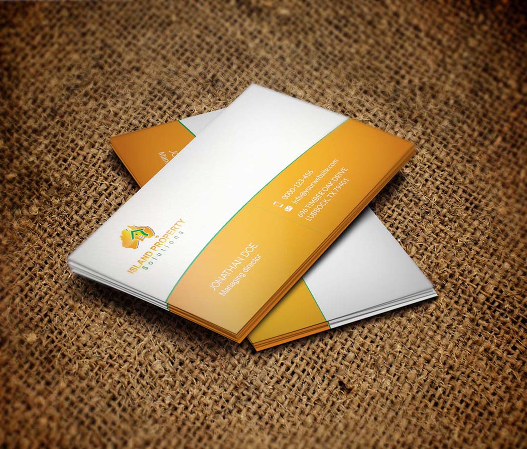 Business Card Design by zillurrahman800 for Island Property Solutions | Design #6510906
