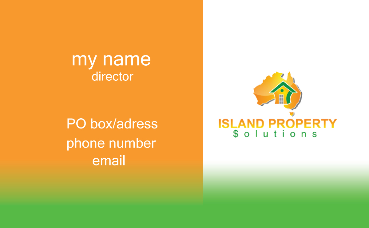 Visitenkarten-Design von poletant für Island Property Solutions | Design #6461187