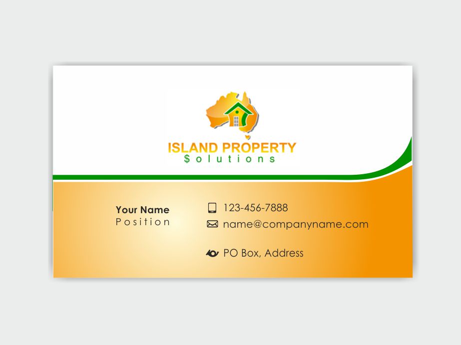 Diseño de Tarjeta de Presentación por IneseRo para Island Property Solutions | Diseño #6458066