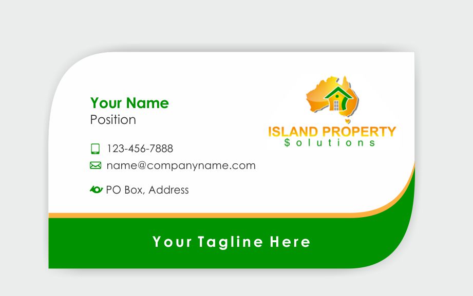 Business Card Design by IneseRo for Island Property Solutions | Design #6458067