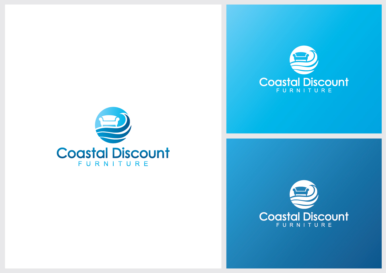 Logo Design by art by SUGU for Coastal Discount Furniture | Design #6464482