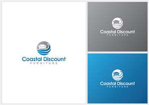 Logo Design by art by SUGU for Coastal Discount Furniture | Design: #6464483