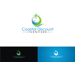 Logo Design by T I K H E - L M W for Coastal Discount Furniture | Design: #6448720