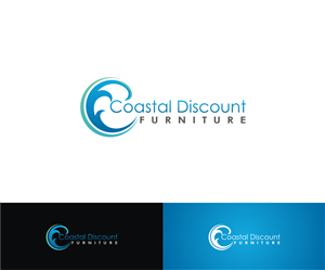 Logo Design by T I K H E - L M W for Coastal Discount Furniture | Design: #6464665