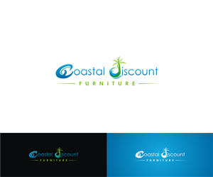 Logo Design by T I K H E - L M W for Coastal Discount Furniture | Design: #6477848