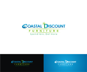 Logo Design by T I K H E - L M W for Coastal Discount Furniture | Design: #6504709