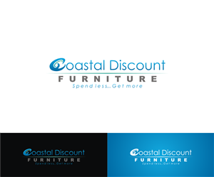Logo Design by T I K H E - L M W for Coastal Discount Furniture | Design: #6528611