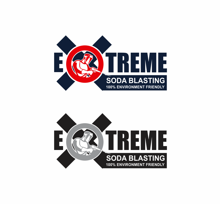 Logo Design by pa2pat for Extreme Soda Blasting | Design #6440348