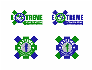 Logo Design by pa2pat for Extreme Soda Blasting | Design: #6440476