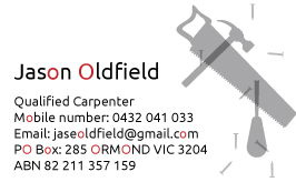 Business Card Design by Joe_Jack_Jill
