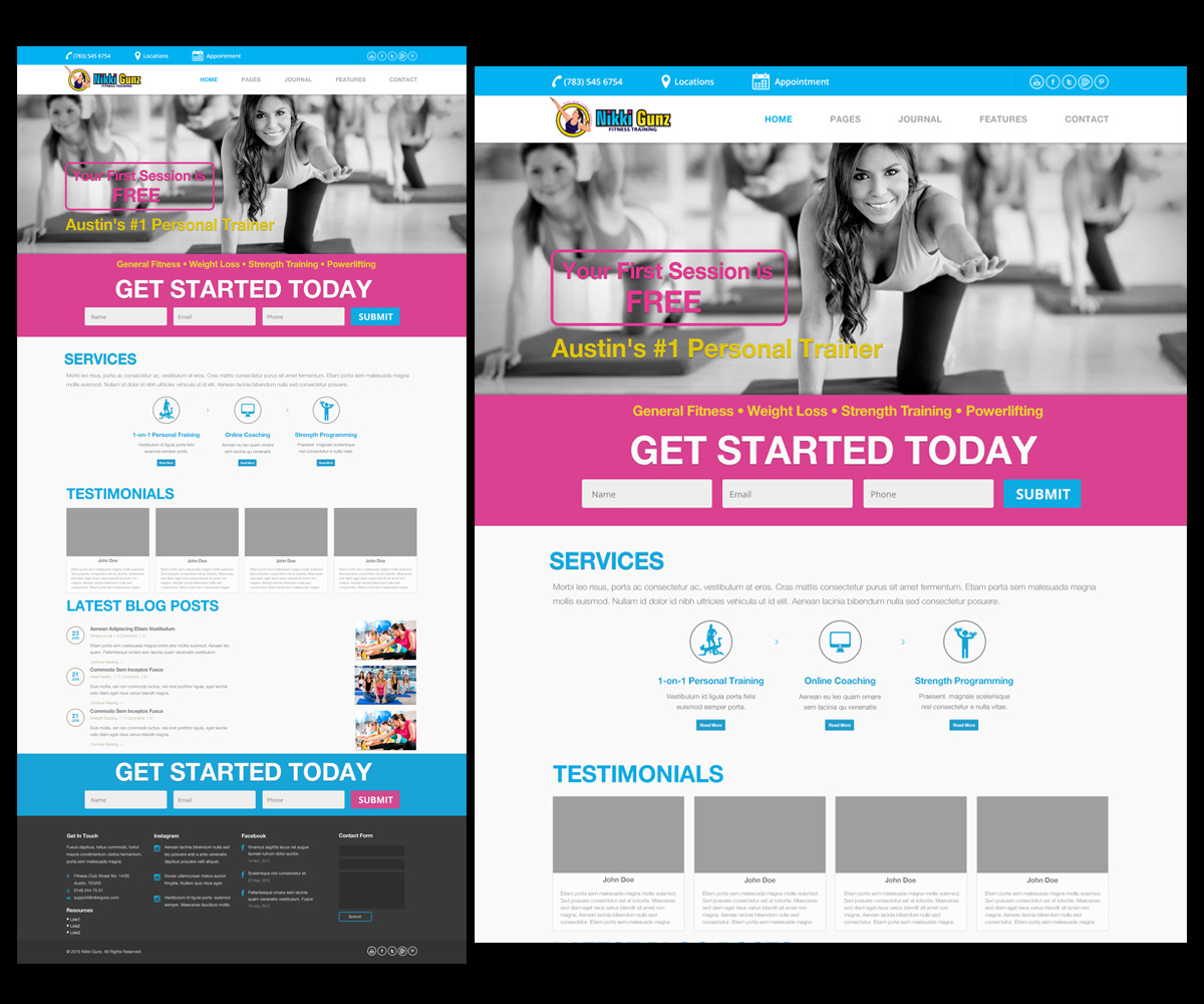 Web Design by eayeri for Moxie SEO | Design #6486317