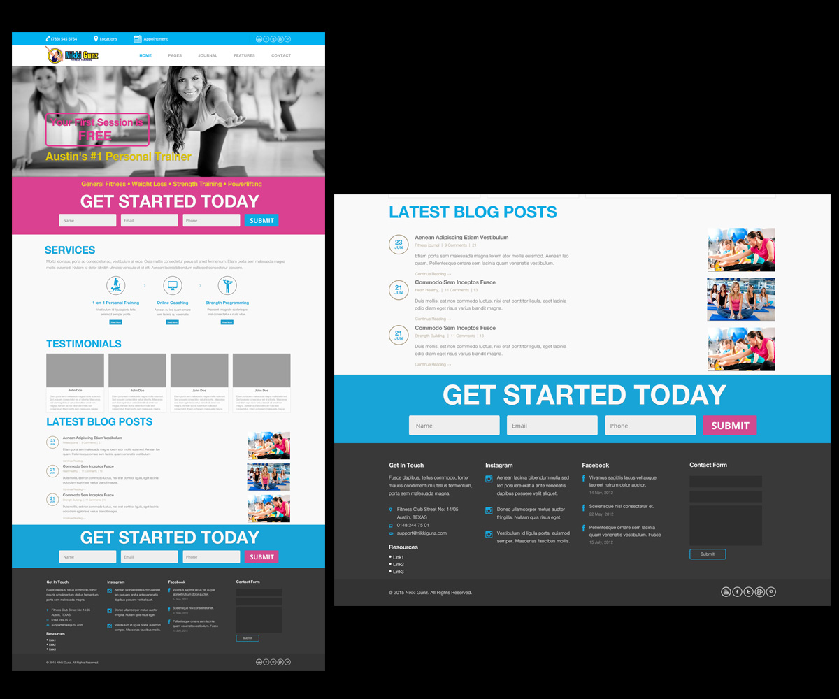 Web Design by eayeri for Moxie SEO | Design #6486320