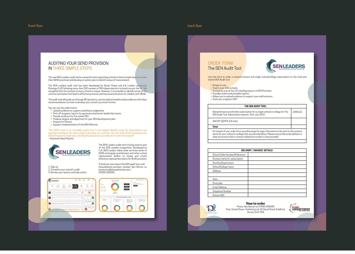 Flyer Design by Iwana Ioana for Denzil Chase Publishing Ltd | Design #6439952